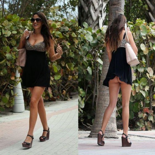 Foto Hot | Claudia Romani Ooops a Miami Beach .. Lato B in Mostra!